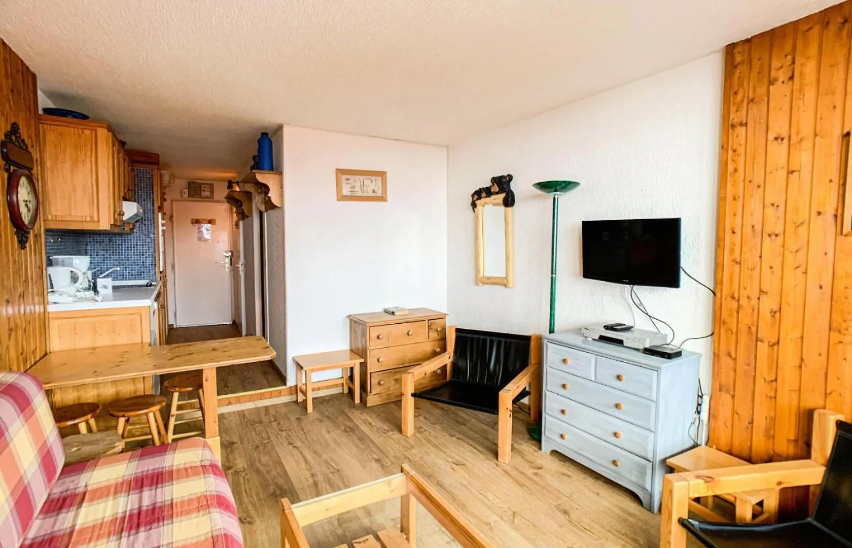 Residence Grandes Platieres 2 - Studio Cabine Situe Dans Le Centre Du Val Claret Mae-2324 Tignes